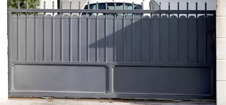 Metal Driveway Gate Installation Lawndale